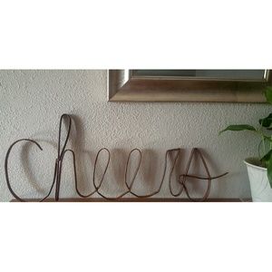 "CHEERS" Wall Art